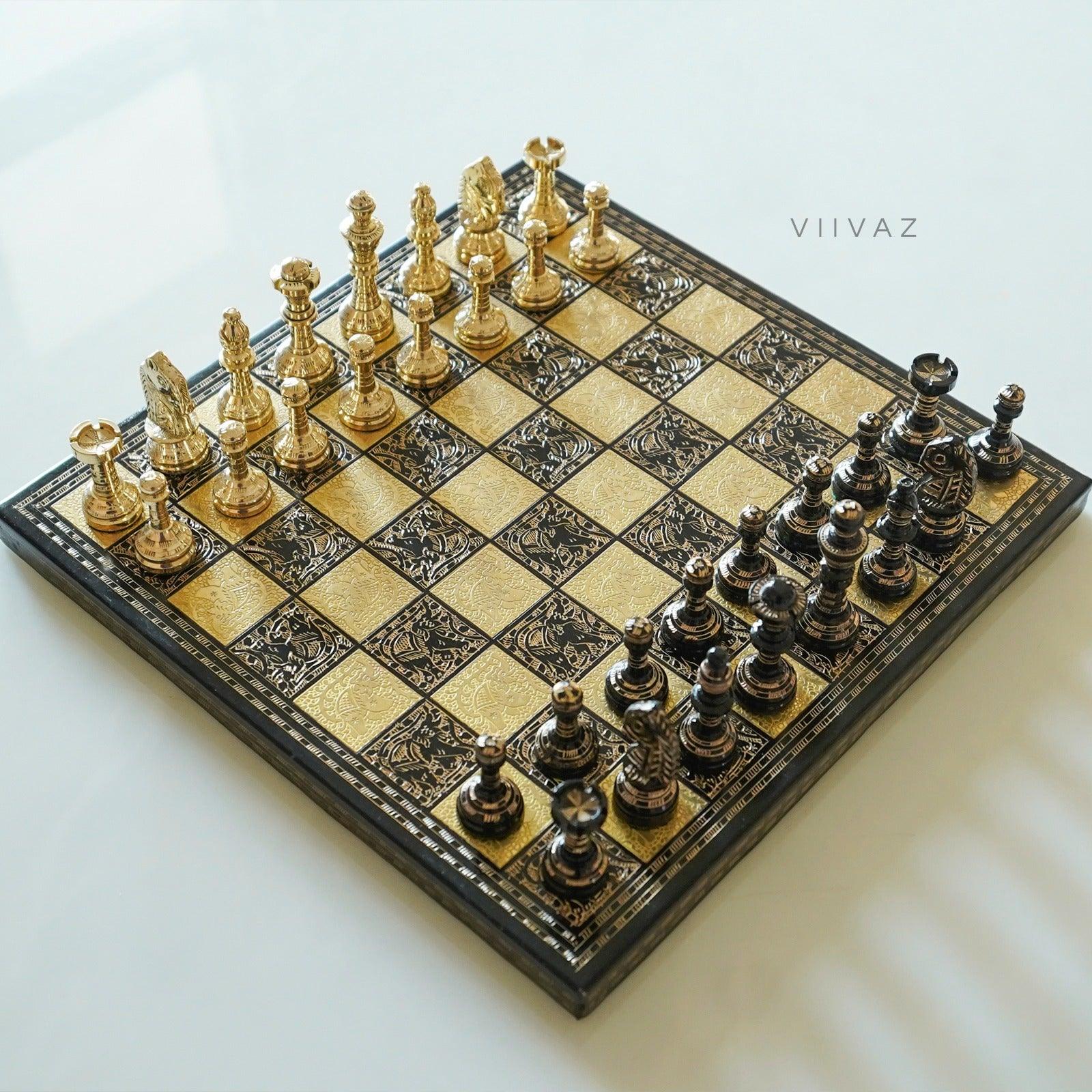 Luxury Brass Chess